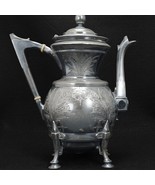 Victorian Silver Plate Teapot by Rogers &amp; Bro. Circa 1870 - £107.45 GBP