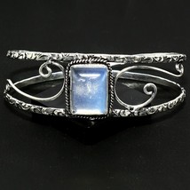 Solid 925 Silver Natural Gemstone Handmade Bracelet For Men &amp; Women&#39;s Jewelry - £4.77 GBP