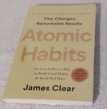 Atomic Habits by James Clear Build Good Habits &amp; Break Bad Ones Trade Paperback - £11.56 GBP