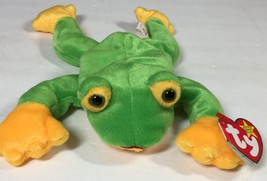 Ty Beanie Babies Smoochy the Frog, 1997 PE Pellets, New with Tags - £6.41 GBP