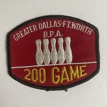 Greater Dallas-Ft. Worth B.P.A. 200 Game Patch - £8.13 GBP