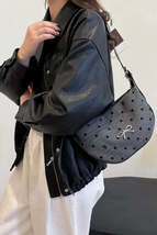 Polyester Printed Adjustable Strap Crossbody Bag - $22.26