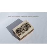 Celtic wooden box pyrography / Caja de madera Celta pirograbada - £60.38 GBP