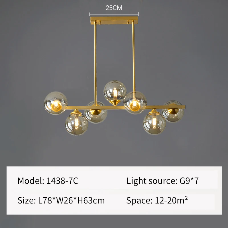  Light  Dining Room Led Chandelier Is Suitable For Ceiling Light  Living Room ro - £163.67 GBP