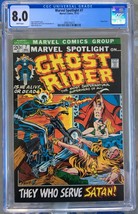 Marvel Spotlight #7 (1972) CGC 8.0 -- White pages; 3rd Ghost Rider appearance  - £241.11 GBP