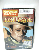 John Wayne: 20-Film Movie Pack (4 DVD) Boxed Set - New Factory Sealed Box 4 - £10.20 GBP