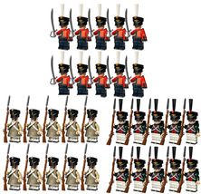 The Napoleonic Wars Russian Infantry Collection Army Set 10 Minifigures Lot - £13.12 GBP
