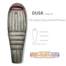 AEGISMAX Wind Hard Dusk Upgrade 7D Nylon DWR 800FP Ultra Dry Down Pro Ultralight - £342.18 GBP