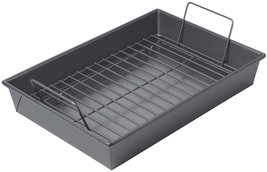 Chicago Metallic 16947 Professional Roast Pan with Non-Stick Rack - £23.09 GBP