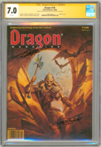 CGC SS 7.0 Dragon Magazine #138 Jeff Easley Larry Elmore Signed Art TSR ... - $276.93 CAD