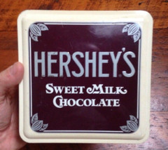 Vintage Hersheys Sweet Milk Chocolate Edition #1 Painted Retro Metal Tin... - £15.68 GBP