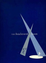 The Boulevard Room Menu The Conrad Hilton Hotel Chicago Illinois 1960 - £22.00 GBP