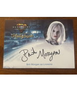 Supergirl Autograph Card Brit Morgan as Livewire - $54.45