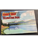 Vintage Postcards CODY WAY TO YELLOWSTONE NATIONAL PARK Art Decor For Fr... - £3.38 GBP