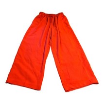 Bon Worth Women&#39;s Pants Medium Petite Red Elastic Waist &amp; Pockets Size MP - $14.01