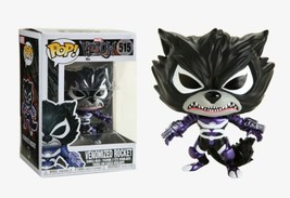 Marvel Comic Venom Venomized Rocket Raccoon Vinyl POP Toy #515 FUNKO NEW NIB - £6.87 GBP