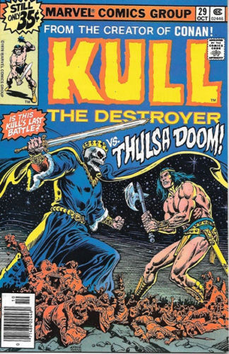 Primary image for Kull The Destroyer Comic Book #29 Marvel Comics 1976 VERY FINE