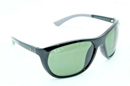 Brand New RAY-BAN Rb 4307 601/9A Black Polarized Authentic G15 Sunglasses 61-18 - $114.54