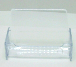 4&quot; Clear Plastic Business Card Holder - $2.39