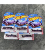 Hot Wheels 2025 Case C/D Street Shrieker HW Let&#39;s Race LONG Card Lot Of 5 - $82.04 CAD