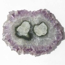 Amethyst  Stalactite Flower Slice  Polished Both Sides    VX360 - $27.42