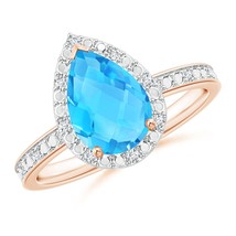 Authenticity Guarantee

ANGARA 2.38 Ct Prong-Set Pear Swiss Blue Topaz Ring w... - £970.83 GBP