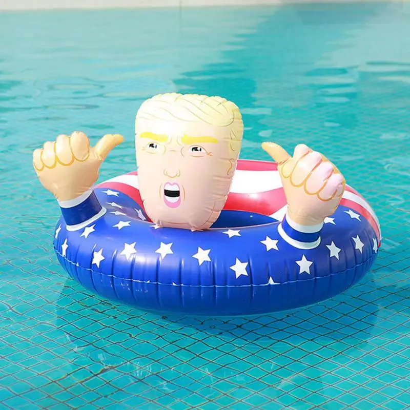 Summer Inflatable Swimming Ring Presidential Inflatable Pool Float Swim ... - £20.84 GBP+