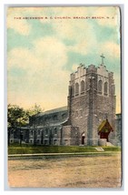 Ascension Catholic Church Bradley Beach New Jersey NJ DB Postcard V11 - £6.20 GBP