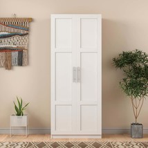 White 2-Door 4-Compartment Cabinet - $7,146.63 MXN