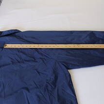 Athletech RN#83053 Mens Blue Cotton Windbreaker Snap Front Pockets Lined Size 2X image 8