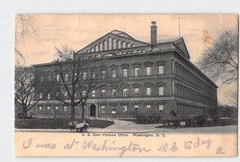 Postcard DC Washington US Government Pension Office Undivided 1908 Used - £4.75 GBP