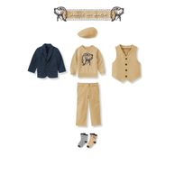 Janie and Jack Boys "Countryside Classic"Pant/Jacket/vest/sweater 6pc Se... - $212.85