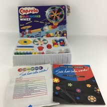 Capsela Color Works Whizz Build Discover Learn Guidebook Vintage 1990 Toy - $39.55
