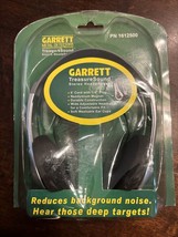 NEW SEALED Garrett TreasureSound Stereo Headphones PN 1612500 Metal Detecting - £13.75 GBP