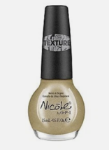 Nicole by OPI Nail Lacquer - Gold Texture Coat - $7.50 CAD