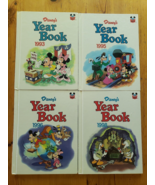 Disneys Wonderful World of Reading Year Book Lot of 4 Hardcover Children... - £13.05 GBP