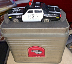 Vintage Relic Novelty Police Neighborhood Watch Clock Dycast Car - $19.68