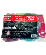 100% Mix Fibers Yarn Make 5-Scarves Net Weight 16 Oz. Fashion Pack - $12.06 CAD