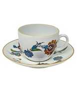 Royal Worcester Cup Saucer Set PALMYRA Bride of the Desert Porcelain Floral - £11.84 GBP