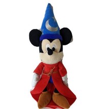 Mickey Mouse Fantasia Plush 14 Inch Disney Tag Magic Hat  - $26.59