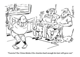 Original cartoon Art by Bolinger - &quot;CLETUS&#39;&#39; - £14.21 GBP