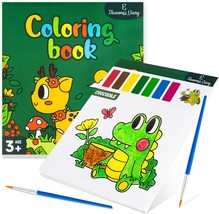 Eleanore&#39;s Diary Paint with Water Books for Toddlers Watercolor Coloring... - £18.79 GBP