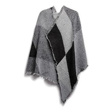 Women Winter Warm Scarf 74.8x25.6In Long Soft Knitted Shawl Extra Thick Plaid... - £25.89 GBP