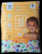 Hello Bello Premium Baby Diapers Size 5 ~ 20 Count Disposable Hypoallerg... - $10.00