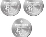 Panasonic CR1632-3 CR1632 3V Lithium Coin Battery (Pack of 3) - £6.37 GBP