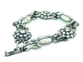 LINK 7 INCH LONG BRACELET REAL SOLID .925 STERLING SILVER 18.1 g - $127.45 CAD