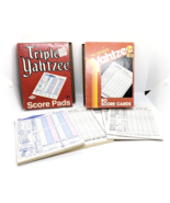 Yahtzee Vintage Mix Of Various Mixed Years Partial Score Card Pads Booklets - $13.44 CAD