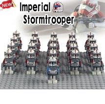 21pcs/set Star Wars 104th Battalion Minifigures The Leader And Wolfpack ... - £26.14 GBP