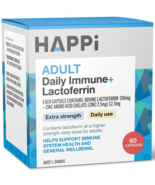 Happi Adults Daily Immune + Lactoferrin 60 Capsules - £107.77 GBP