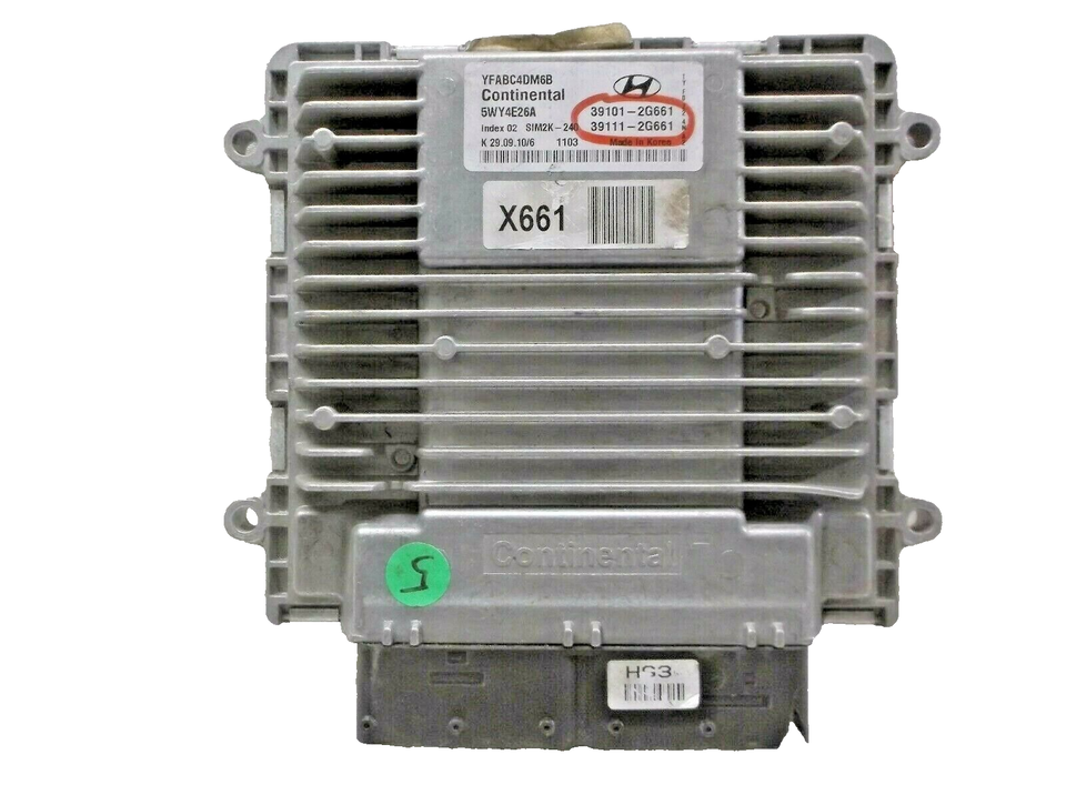 11-12-13-14 HYUNDAI SONATA 2.4L AUTOMATIC ENGINE  CONTROL /COMPUTER.ECU.... - $3.99